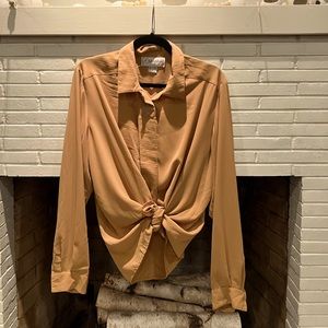 Vintage Tie Blouse
